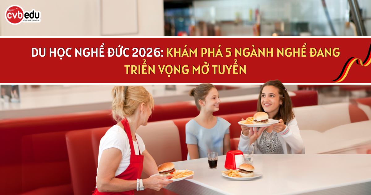 DU HỌC NGHỀ ĐỨC 2026: KHÁM PHÁ 5 NGÀNH NGHỀ ĐANG TRIỂN VỌNG MỞ TUYỂN