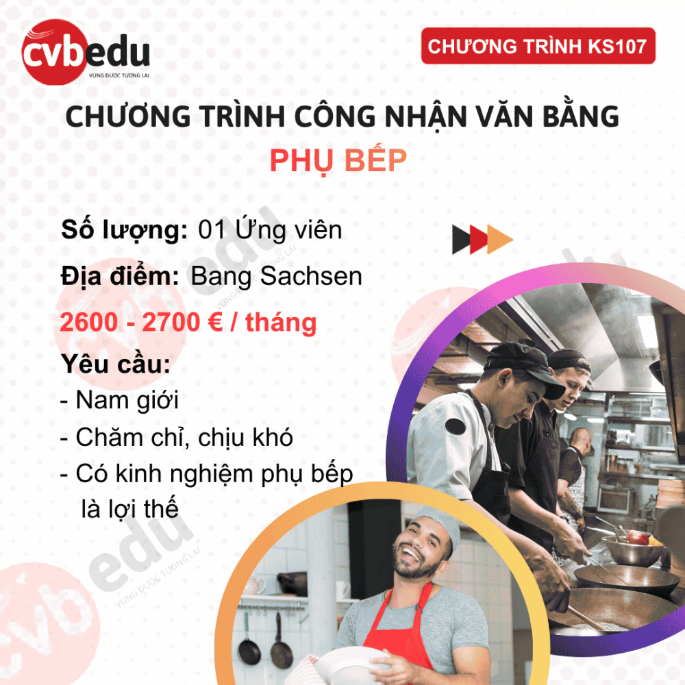 [KS107] 01 PHỤ BẾP