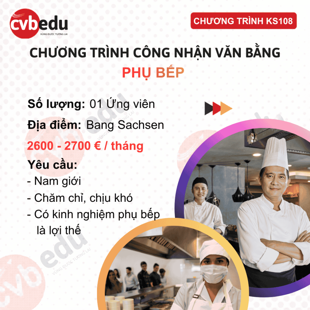 [KS108] 01 PHỤ BẾP