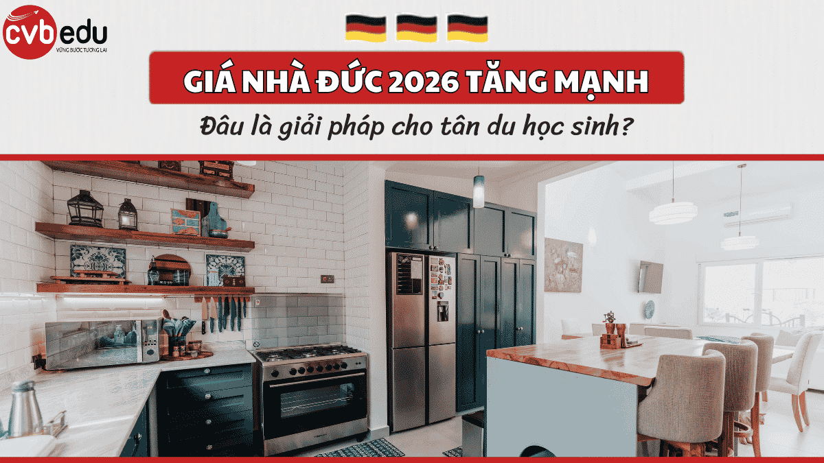 GIÁ THUÊ NHÀ TẠI CÁC THÀNH PHỐ LỚN Ở ĐỨC TĂNG MẠNH: THỬ THÁCH MỚI VỚI DU HỌC SINH