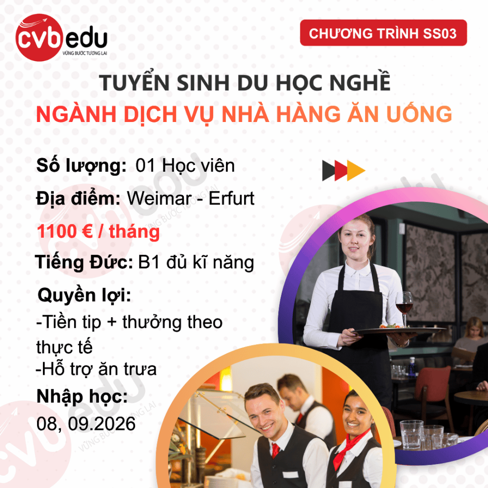 [SS03] 01 DỊCH VỤ NHÀ HÀNG ĂN UỐNG