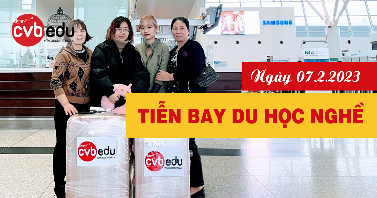 Tiễn bay Kiều Trang sang CHLB Đức học tập và làm việc