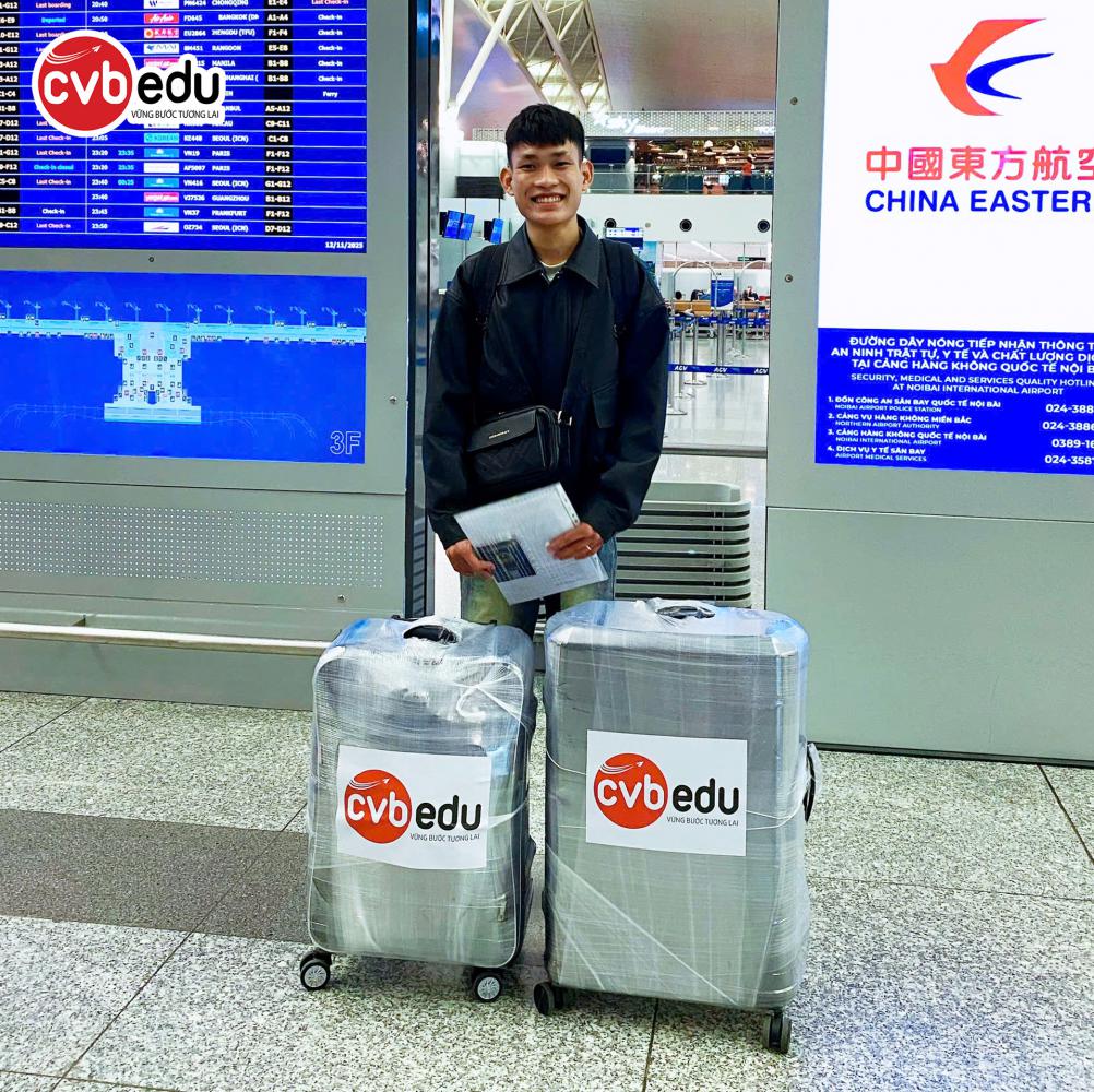 TIỄN BAY HỌC VIÊN – BẮT ĐẦU HÀNH TRÌNH MỚI TẠI ĐỨC