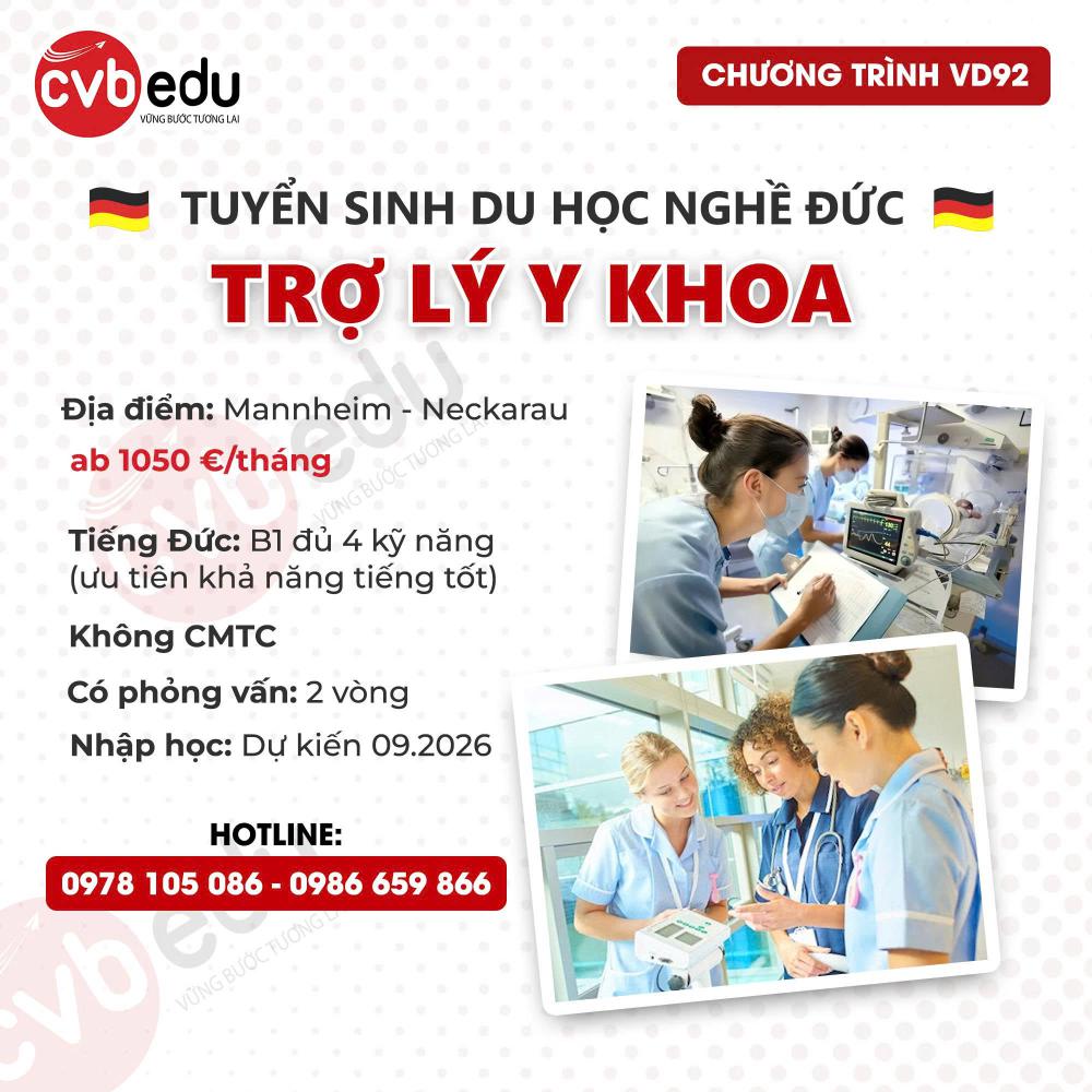 [VD92] 02 TRỢ LÝ Y KHOA