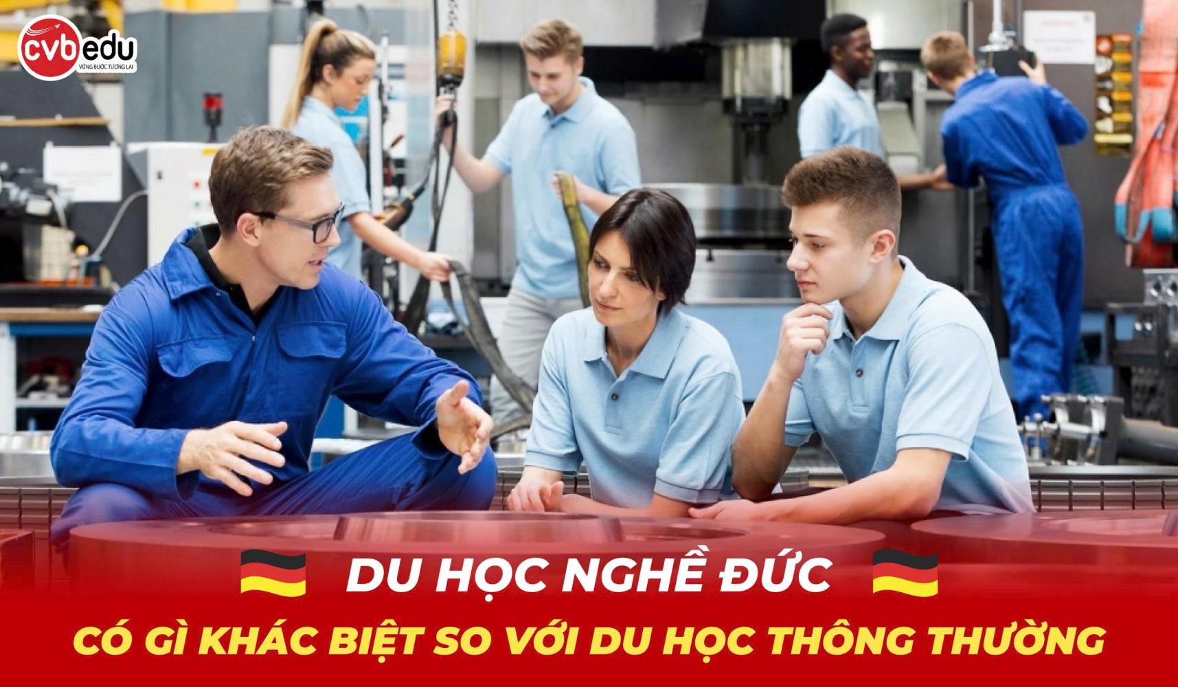 DU HỌC NGHỀ ĐỨC CÓ GÌ KHÁC BIỆT SO VỚI DU HỌC TRUYỀN THỐNG?