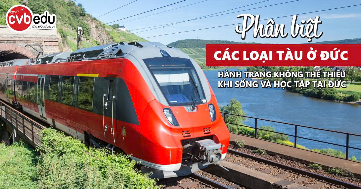 Phân biệt hệ thống tàu ở Đức - Hiểu đúng để di chuyển dễ dàng tại Đức