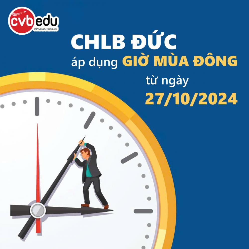 CHLB Đức chính thức đổi sang giờ mùa đông năm 2024