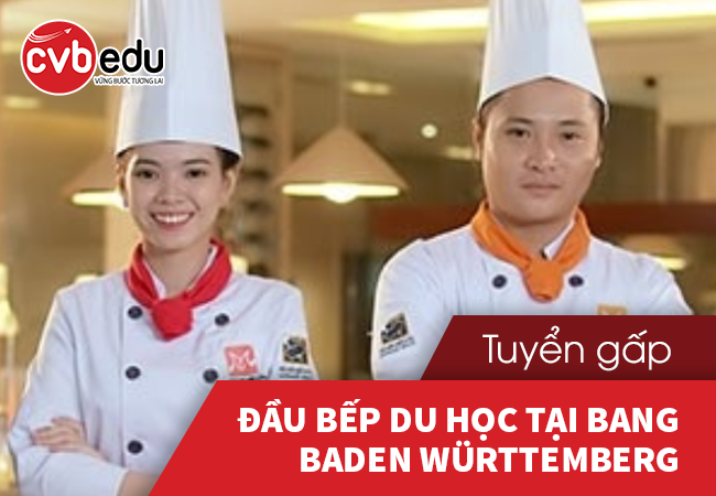 Tuyển gấp đầu bếp du học tại bang Baden Württemberg