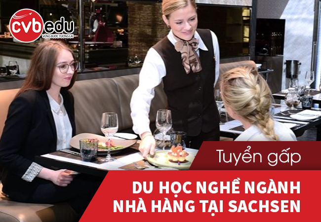 Tuyển gấp du học nghề ngành nhà hàng  tại Sachsen