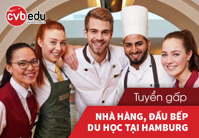 Tuyển gấp nhà hàng, đầu bếp du học tại Hamburg