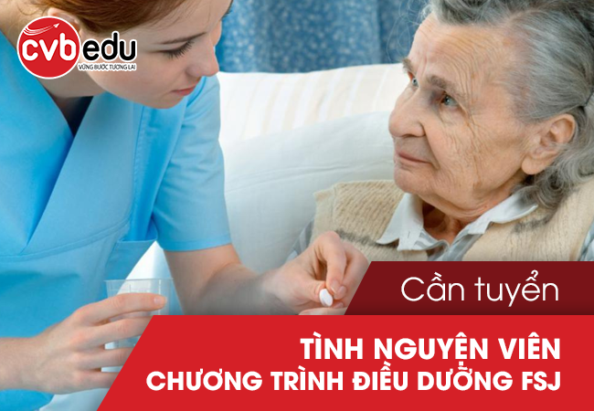 TUYỂN TÌNH NGUYỆN VIÊN CHƯƠNG TRÌNH ĐIỀU DƯỠNG FSJ 